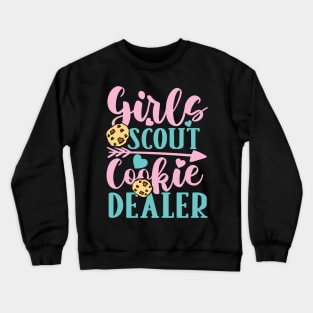 Girls Scout Cookie Dealer Crewneck Sweatshirt